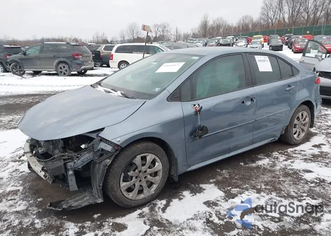 2021 Toyota Corolla Le из США, поврежденный, VIN 5YFEPMAE7MP163761